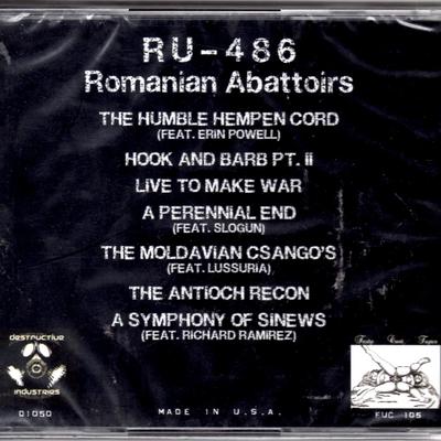 Ru-486 "romanian abattoirs" cd