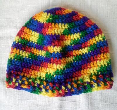 Rainbow Beanie Hat