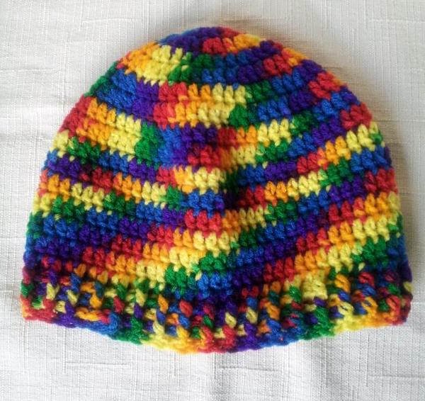 Rainbow Beanie Hat