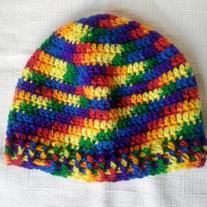 Rainbow Beanie Hat