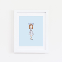 Disneybound Wendy Darling Fan (Color Options) - Thumbnail 2