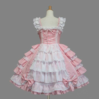 Lace Vintage Princess Lolita Dress - Thumbnail 2