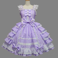 Lace Vintage Princess Lolita Dress - Thumbnail 3