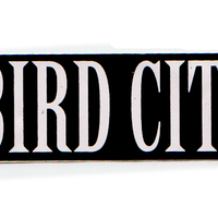 Bird City Vinyl Sticker - Thumbnail 1