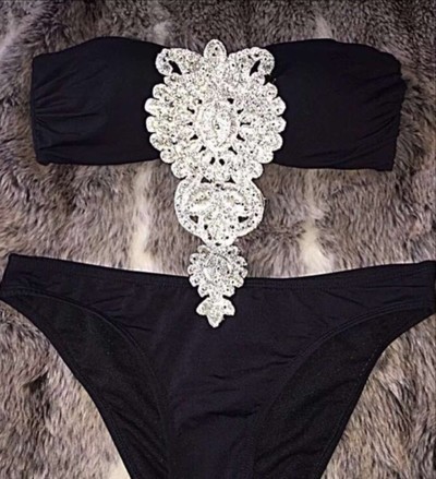 Black Bikini Swimsuit