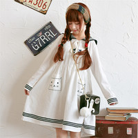 Lolita Sailor Cat Style Dress - Thumbnail 1