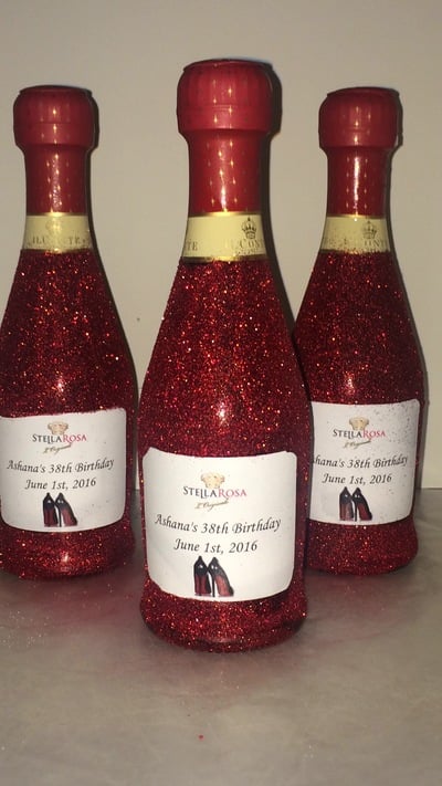 Glam Stella Bottles Party Favors