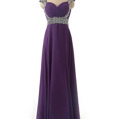 Regency prom dresses,regency a-line scoop floor-length chiffon evening dress prom dresses 9810