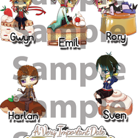 Dessert Theme 6x9 Postcards - Thumbnail 2