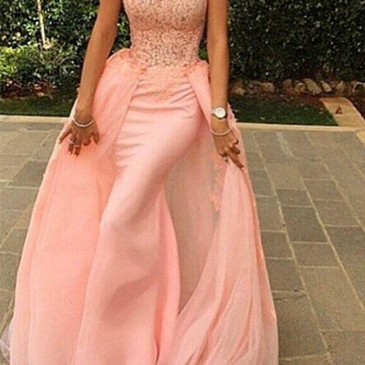Pink prom dresses,pink a-line off-the-shoulder floor-length chiffon evening dress prom dresses 9826