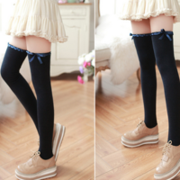 Kawaii bowknot shaped uniform stockings - Thumbnail 2