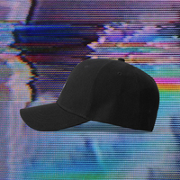 808 BASEBALL CAP IN BLACK - Thumbnail 1