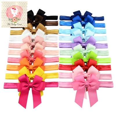 The perfect 20 color bow/headband set!