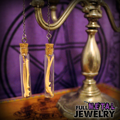 Mink Femur Earrings