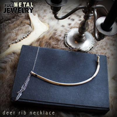 Deer rib necklace