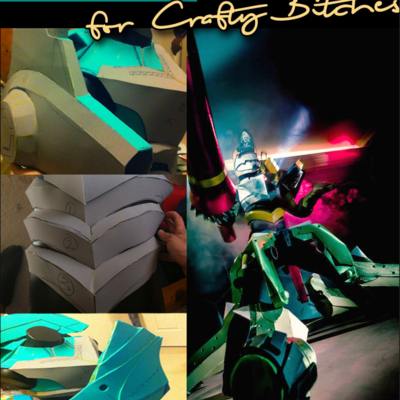 Cosplay tutorial booklet for crafty bitches vol. 3 - foam craft 