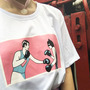 BOXING TEE IN WHITE-1