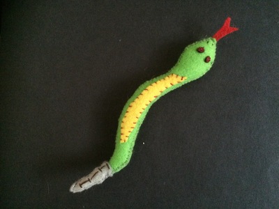 'The Snake' custom catnip toy!