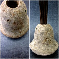 Paint Your Own Paper Mache Mini Vase: Flying Saucer - Thumbnail 2