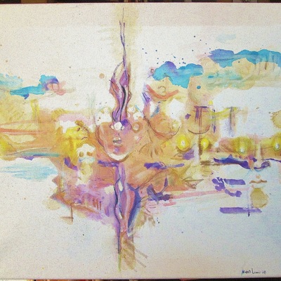 Permeate, a ryan lowrie paintng