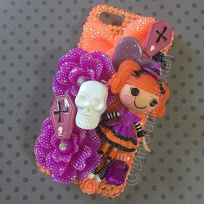 Premade iphone 5/5s/se rhinestone case