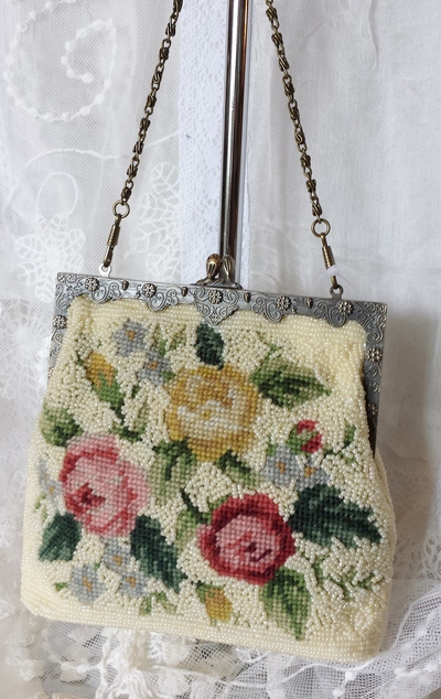 Retro Beaded Evening Bag