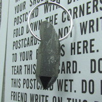 Gunmetal Quartz Necklace - Thumbnail 4