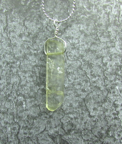 Clear Crystal Necklace