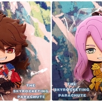 Touken Ranbu Picktam Rubber Strap - Mikazuki Munechika / Hachisuka Kotetsu / Yamanbagiri Kunihiro / Kasen Kanesada / Kashuu Kiyomitsu / Mutsunokami -  - Thumbnail 1