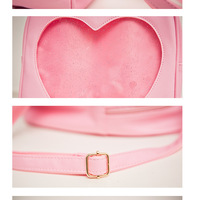 Harajuku transparent bag candy color cute bags - Thumbnail 2