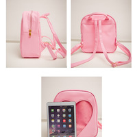 Harajuku transparent bag candy color cute bags - Thumbnail 3