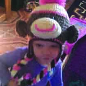 Crocheted Monkey hat