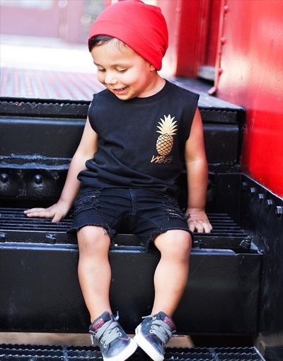 Pineapple Vibes Cut Off