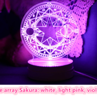 Harajuku Cardcaptor Sakura Kro magic led3d atmosphere nightlights - Thumbnail 1