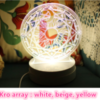 Harajuku Cardcaptor Sakura Kro magic led3d atmosphere nightlights - Thumbnail 2
