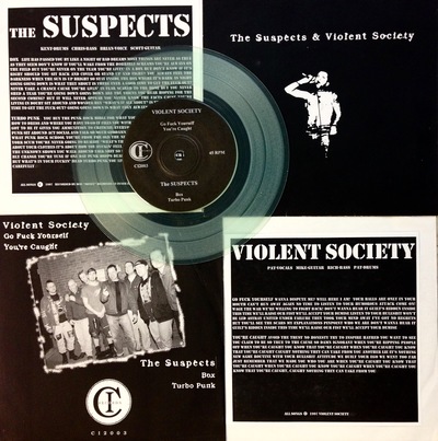 Violent Society/Suspects Split 7" 