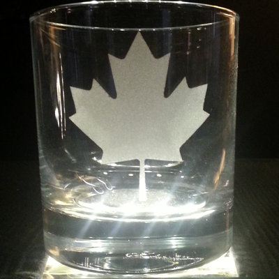 Maple leaf glass - Thumbnail 4