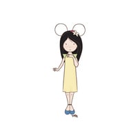 Disneybound Mulan Fan (Color Options) - Thumbnail 1