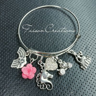 Kids expandable custom bracelets