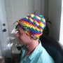 Rainbow Beanie Hat-3