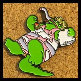 Pickles Iguana Enamel Pin SW004
