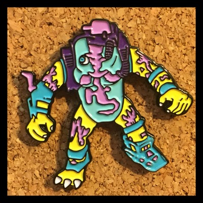 Mutagen dude enamel pin 092