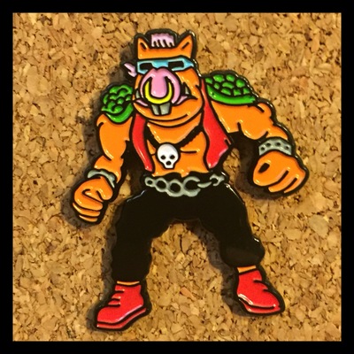 Mutant Hog Enamel Pin 095