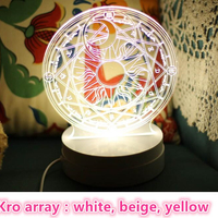 Harajuku Cardcaptor Sakura Kro Magic LED 3d Atmosphere Nightlights - Thumbnail 3