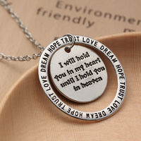  Love-Dream-Hope-Trust Necklace - Thumbnail 1