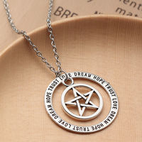  Love-Dream-Hope-Trust Necklace - Thumbnail 2