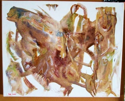 Dissipation.  a ryan lowrie painting