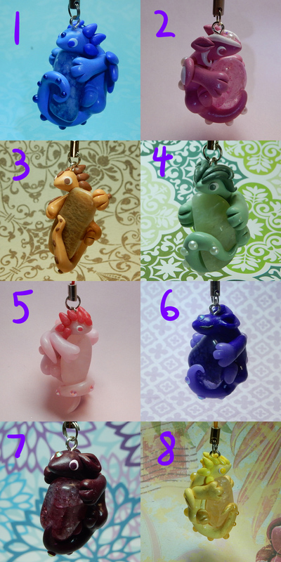 Dragon Stone Charms 1