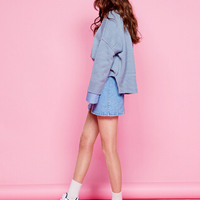 BUTTON UP SKIRT - Thumbnail 4