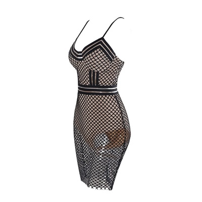 Fishnet Party Dress